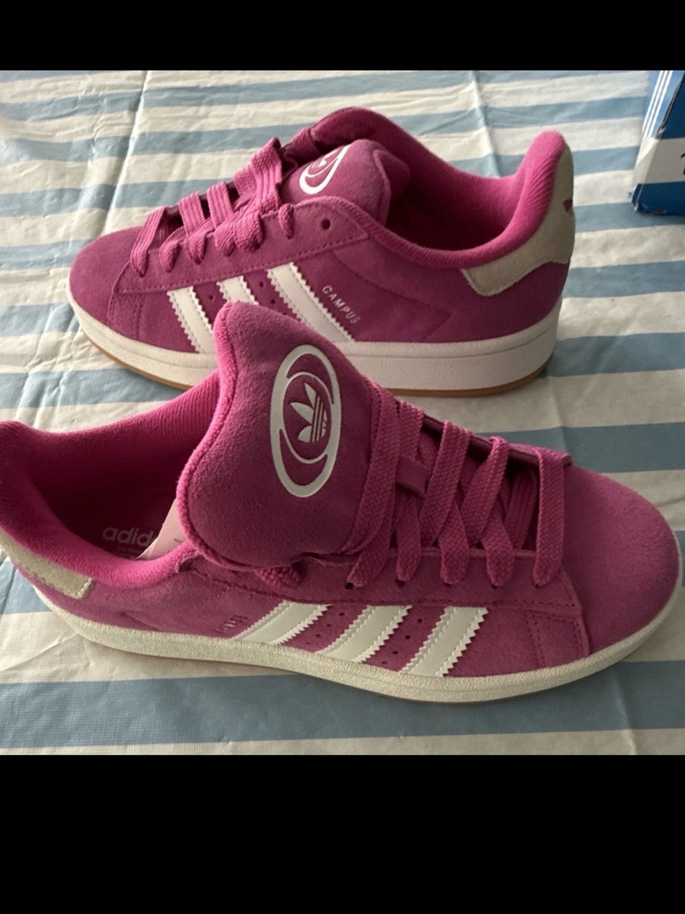 adidas Campus 00s J Pink White Gum IG9156 Size 6.5Y / Women 7.5